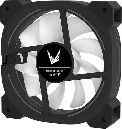 Вентилятор для корпуса Formula Nulight 12BK RGB 120х120x25 черный 3-pin 4-pin (Molex) 19.06дБ (NULIGHT 12BK FR) Ret фото 4