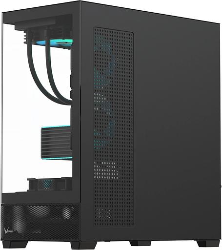 Корпус Formula Crystal Z2 черный без БП ATX 5x120mm 1xUSB2.0 2xUSB3.0 1xUSB3.1 audio bott PSU фото 2