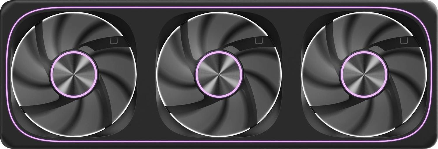 Вентилятор для корпуса Formula Air Fusion 3 BK ARGB 360х120x28 черный 4-pin 34.95дБ Ret фото 1
