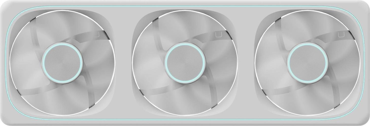 Вентилятор для корпуса Formula Air Fusion 3 Wh ARGB 360х120x28 белый 4-pin 34.95дБ Ret фото 1