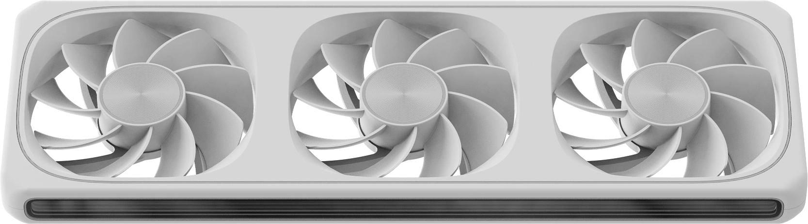 Вентилятор для корпуса Formula Air Fusion 3 Wh ARGB 360х120x28 белый 4-pin 34.95дБ Ret фото 5