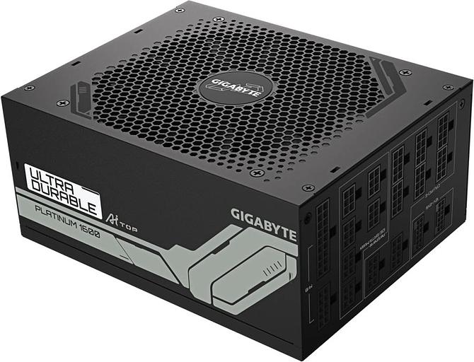 Блок питания Gigabyte ATX 1600W GP-UD1600PM PG5 Gen.5 80+ platinum (20+4pin) APFC 120mm fan 12xSATA Cab Manag RTL фото 1