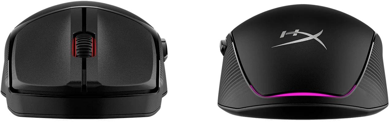 Мышь HyperX Pulsefire Fuse черный оптическая 12000dpi беспров. BT USB 6but (A1KY6AA) фото 5