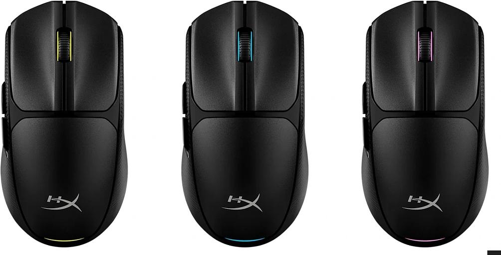 Мышь HyperX Pulsefire Fuse черный оптическая 12000dpi беспров. BT USB 6but (A1KY6AA) фото 7