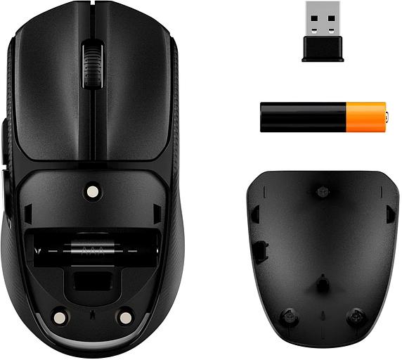 Мышь HyperX Pulsefire Fuse черный оптическая 12000dpi беспров. BT USB 6but (A1KY6AA) фото 9