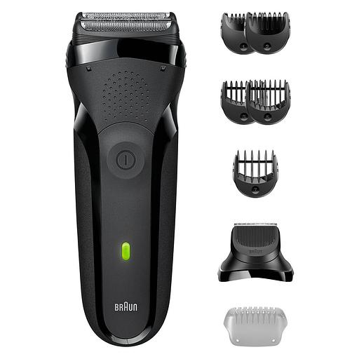 Braun Электрическая бритва S3 300BT черная сухое бритье с триммером для бороды тип 5408 фото 1