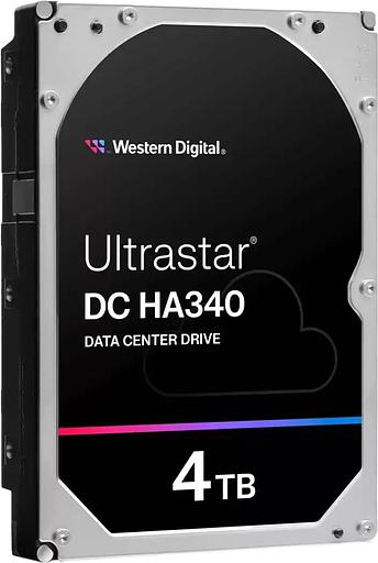 Жесткий диск WD SATA-III 4TB 0B47487 WUS721204BLE604 Ultrastar DC HA340 512E (7200rpm) 256Mb 3.5" фото 3