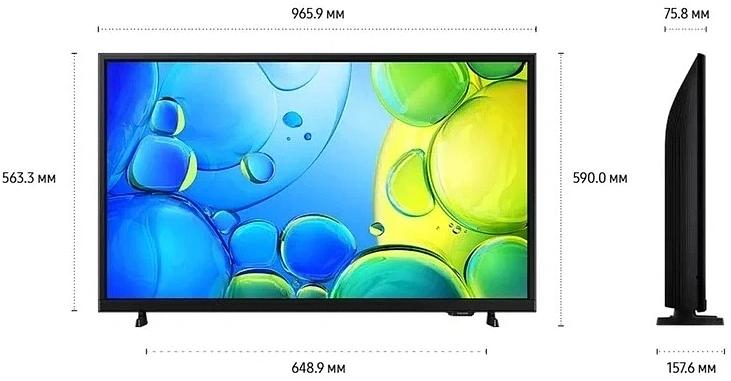 Телевизор LED Samsung 43" UE43F6000FUXRU Series 7 черный 4K Ultra HD 60Hz DVB-T2 DVB-C DVB-S2 USB WiFi Smart TV фото 8