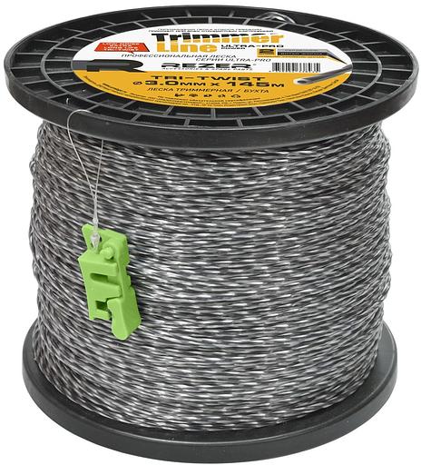 Леска для садовых триммеров Rezer Ultra-pro TRI-TWIST d=4мм L=12м (03.007.00132) фото 1