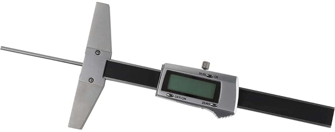 Штангенглубиномер нониусный RGK SCG-100 черный пластиковый футляр (756945) фото 2