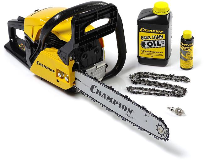 Бензопила Champion 251-15 2300Вт 2.31л.с. дл.шины:16" (38cm) (A251-15) фото 3