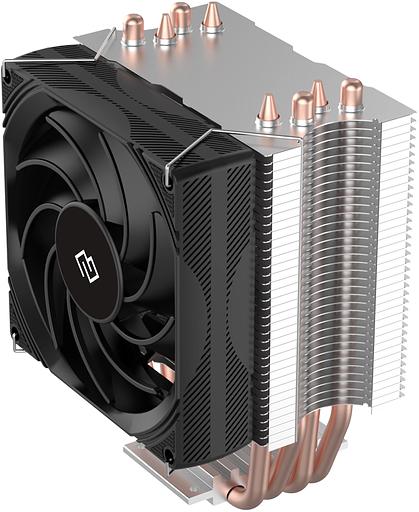 Устройство охлаждения(кулер) Digma D-CPC150-PWM1 Soc-AM5/AM4/1200/1700/1851 4-pin Al+Cu 150W Ret фото 4