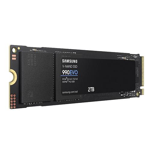 Твердотельный накопитель SSD Samsung M.2 2280 2TB 990 EVO NVMe 2.0, PCIe 4.0 x4, V-NAND
TLC, R/W 5000/4200MB/s, IOPs 700 000/800 000, TBW 1200,
DWPD 0.33 фото 2
