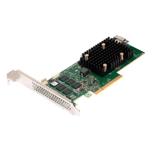 RAID-контроллер Broadcom 9560-8I SGL (05-50077-01 / 05-50077-01012 / 03-50077-01012) PCIe 4.0 x8 LP, SAS/SATA/NVMe, RAID 0,1,5,6,10,50,60, 8port(1 * int SFF8654), 4GB Cache, 3908ROC, RTL фото 1