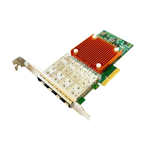 Сетевая карта GRT 4 порта 1GBase-X GH904E-V3.1 фото 2