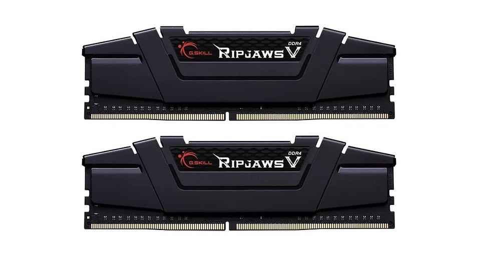 Модуль памяти G.SKILL RIPJAWS V 32GB 3600МГц DDR4 CL18 DIMM (Kit of 2x16GB) 1.35V Black фото 1