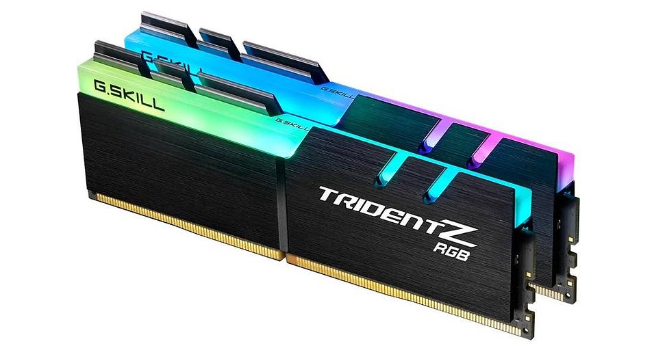 Модуль памяти G.SKILL TRIDENT Z RGB 32GB 3600МГц DDR4 CL18 DIMM (Kit of 2x16GB) 1.35V Black фото 1
