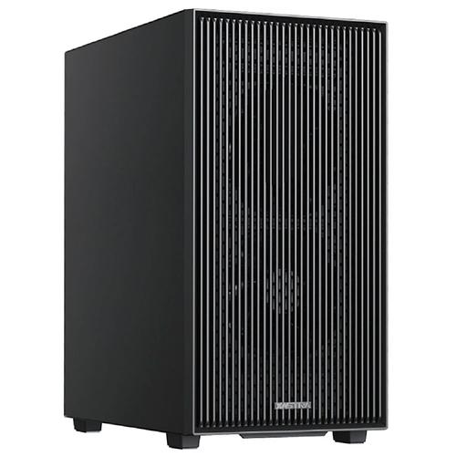 XASTRA Корпус A307M 2BK SI Black mATX/Mesh/Metal left panel / 2x120mm PWM FC black fans/ A307M-2FC12BK-SI фото 1