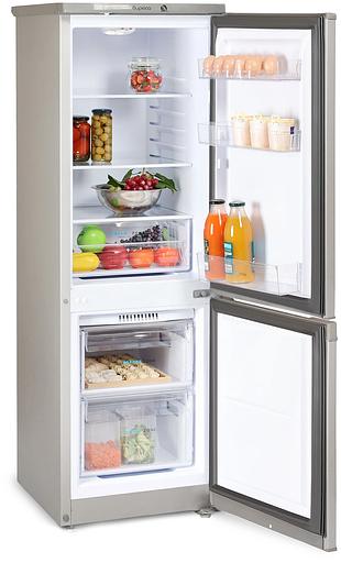 Холодильник Бирюса Б-M418 2-хкамерн. серебристый фото 2