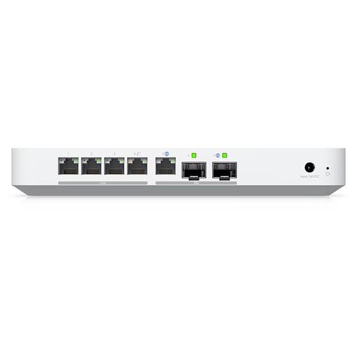 Ubiquiti UniFi Gateway Fiber Маршрутизатор 4 ядра (2,2 ГГц), 4х 2.5G RJ45, 1х 10G RJ45, 2х 10G SFP+ фото 5