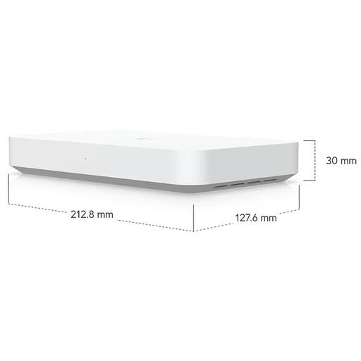 Ubiquiti UniFi Gateway Fiber Маршрутизатор 4 ядра (2,2 ГГц), 4х 2.5G RJ45, 1х 10G RJ45, 2х 10G SFP+ фото 6