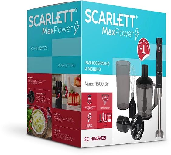 Блендер Scarlett SC-HB42M35 (черный) фото 7
