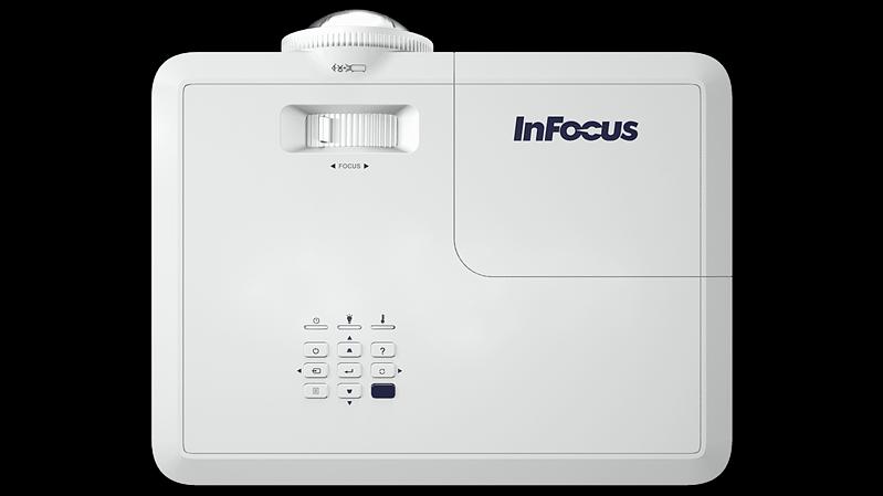 Проектор InFocus [IN0046ST] DLP, WXGA, 4300 lm, 30 000:1, 0.521:1, 2xHDMI 1.4, VGA in/out, Composite Video, 3.5mm in/out, USB-A, RS-232, RJ-45, лампа 15 000ч.(ECO mode), 10W, 27дБ, 2,9 кг, PJ-Link, БЕЛЫЙ фото 3