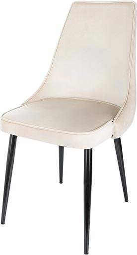 Стул для дома Бюрократ CH-K4 бежевый Holland 06 металл черный на ножках (CH-K4_1/HL07) фото 3