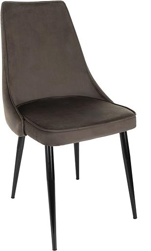 Стул для дома Бюрократ CH-K4_2 комплект 2шт коричневый Holland 74 металл черный на ножках (CH-K4_1/HL74_2) фото 2