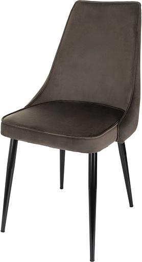 Стул для дома Бюрократ CH-K4_2 комплект 2шт коричневый Holland 74 металл черный на ножках (CH-K4_1/HL74_2) фото 4