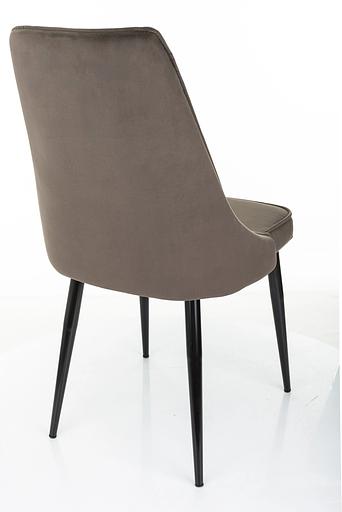 Стул для дома Бюрократ CH-K4_2 комплект 2шт коричневый Holland 74 металл черный на ножках (CH-K4_1/HL74_2) фото 6