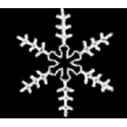 NEON-NIGHT (501-333) Фигура BN-107-LED "Большая Снежинка" {светодиодная белая, размер 95*95 см } фото 1