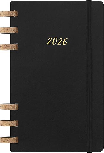 Еженедельник Moleskine SPIRAL Large 130х210мм PP 200стр. спираль черный фото 1