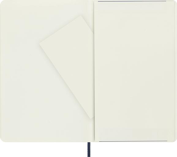 Блокнот Moleskine CLASSIC SOFT QP617B20 Large 130х210мм 192стр. клетка мягкая обложка синий сапфир фото 5