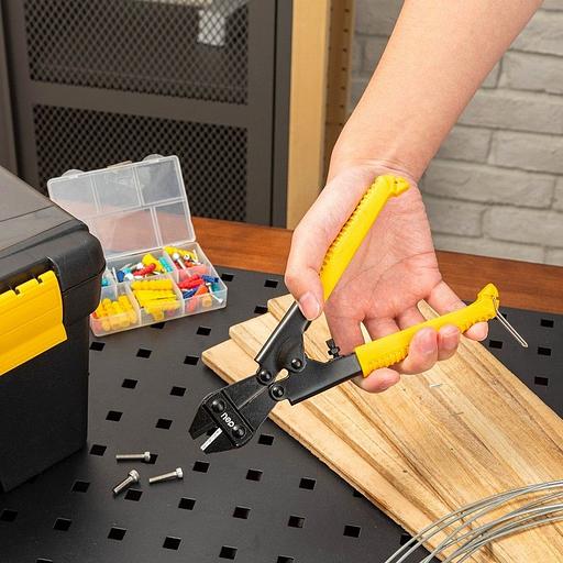 Шарнирно-губцевый инструмент Deli OEM Болторез DL2685C 200мм, захват 0-3мм oem фото 7