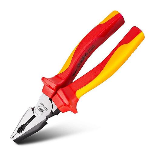 OEM Диэлектрические комбинированные плоскогубцы Deli DL512007 180мм, сталь Cr-V, сертификат VDE для работ под напряжением до 1000 В oem фото 1