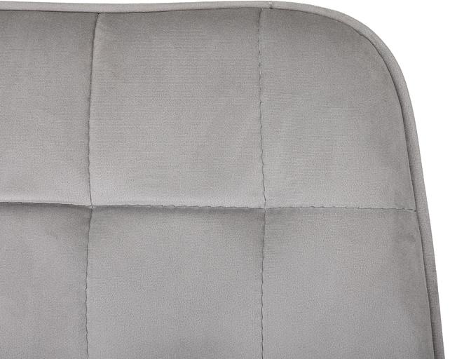 Стул для дома Бюрократ CH-K2 св.серый Holland 09 металл черный на ножках (CH-K2_1/HL09) фото 7