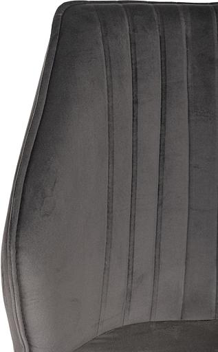 Стул для дома Бюрократ CH-K5_SP с повор.мех. т.серый Holland 18 металл черный на ножках (CH-K5_1/SP/HL18) фото 10