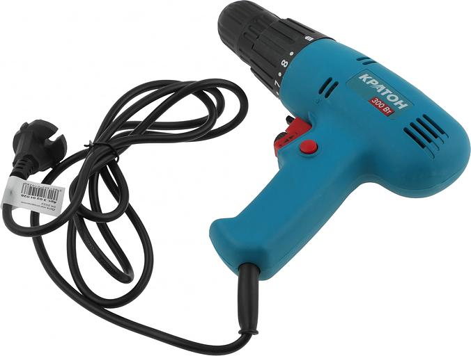 Дрель-шуруповерт Кратон ESDD-280/16 HOBBY 280Вт патрон:быстрозажимной (3 02 01 028) фото 4