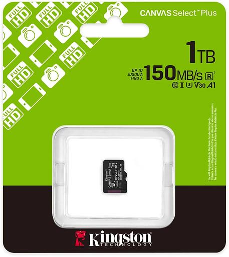 Флеш карта microSDXC 1TB Kingston SDCS3/1TBSP Canvas Select Plus w/o adapter фото 3