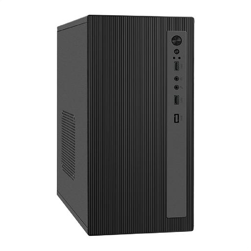Exegate EX299061RUS Корпус Minitower ExeGate BAA-303M (mATX, без БП, 2*USB, HD Audio, черный) фото 1