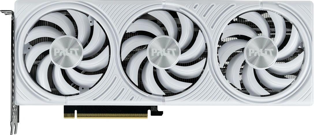 Видеокарта Palit PCI-E 5.0 PA-RTX5070 WHITE OC NVIDIA GeForce RTX 5070 12Gb 192bit GDDR7 2325/28000 HDMIx1 DPx3 HDCP Ret фото 1