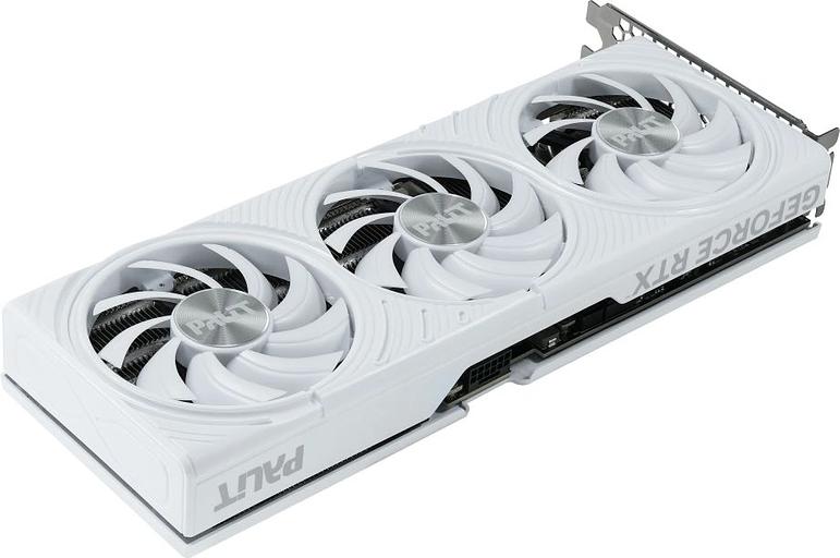 Видеокарта Palit PCI-E 5.0 PA-RTX5070 WHITE OC NVIDIA GeForce RTX 5070 12Gb 192bit GDDR7 2325/28000 HDMIx1 DPx3 HDCP Ret фото 3