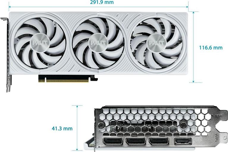 Видеокарта Palit PCI-E 5.0 PA-RTX5070 WHITE OC NVIDIA GeForce RTX 5070 12Gb 192bit GDDR7 2325/28000 HDMIx1 DPx3 HDCP Ret фото 10