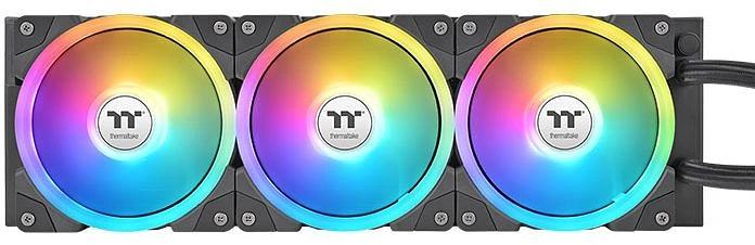 Система водяного охлаждения Thermaltake MAGFloe 360 Ultra ARGB Soc-AM5/AM4/1200/1700/1851 черный 4-pin 30.6dB Al+Cu LCD Ret (CL-W432-PL12SW-A) фото 2