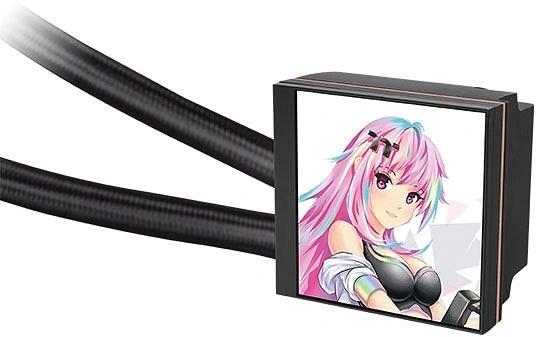 Система водяного охлаждения Thermaltake MAGFloe 420 Ultra ARGB Soc-AM5/AM4/1200/1700/1851 черный 4-pin 34.5dB Al+Cu LCD Ret (CL-W451-PL14SW-A) фото 2