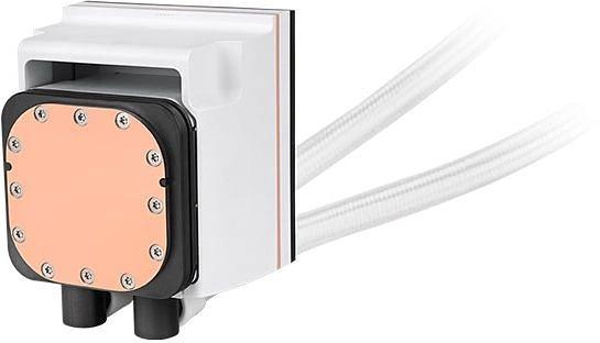 Система водяного охлаждения Thermaltake MAGFloe 420 Ultra Snow ARGB Soc-AM5/AM4/1200/1700/1851 белый 4-pin 34.5dB Al+Cu LCD Ret (CL-W452-PL14SW-A) фото 4