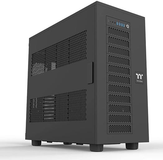 Корпус Thermaltake AX700 черный без БП XL-ATX 18x120mm 18x140mm 2x200mm 4xUSB3.0 audio bott PSU фото 5