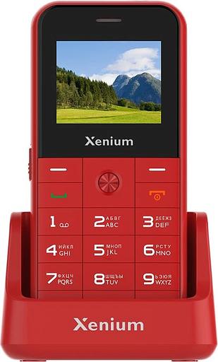 Мобильный телефон Xenium X718 красный моноблок 2Sim 1.77" 128x160 Spreadtrum ThreadX RTOS 0.3Mpix GSM900/1800 MP3 фото 1