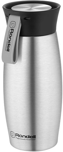 Термокружка для напитков Rondell Breve RDS-1882 0.5л. стальной матовый картонная коробка фото 1